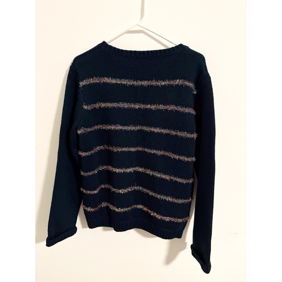 Ted Baker Navy Blue Tinsel Sweater - Picture 4 of 4